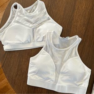 Forever 21 White Sports Bras
